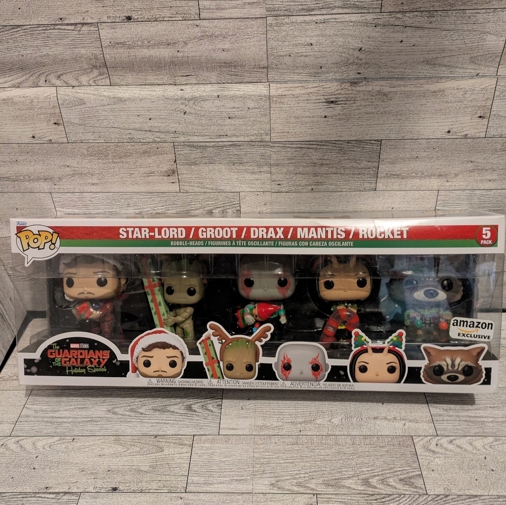 Funko Pop Guardians Holiday Edition Figures